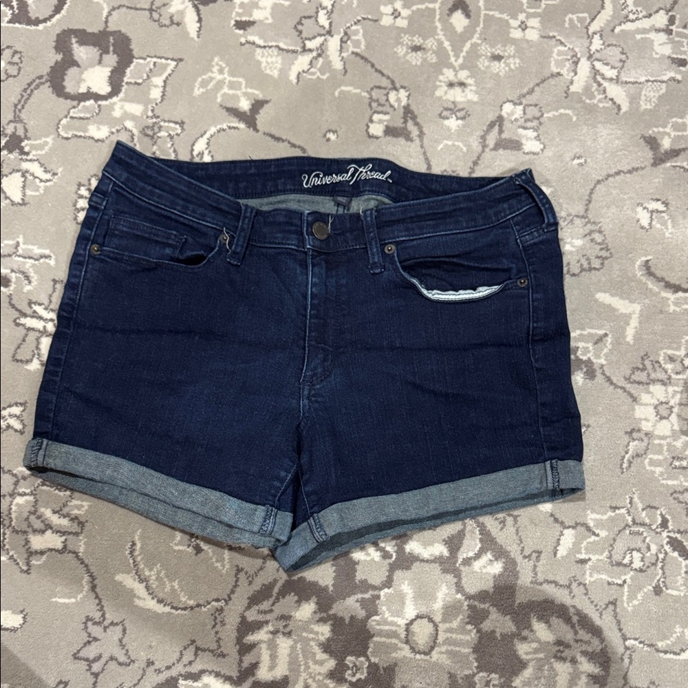 Universal Thread Women's Jean Shorts - Deep Indigo